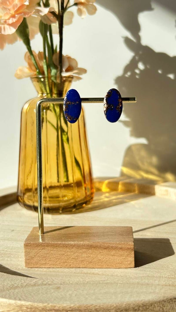 Blauw/goud 41
