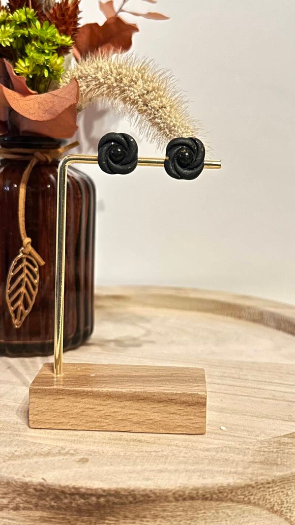 Zwart/ goud mat+ goud 14