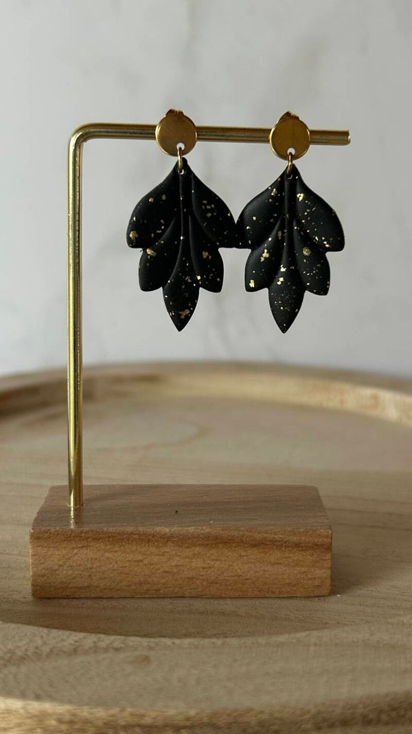 Zwart/ goud mat 34