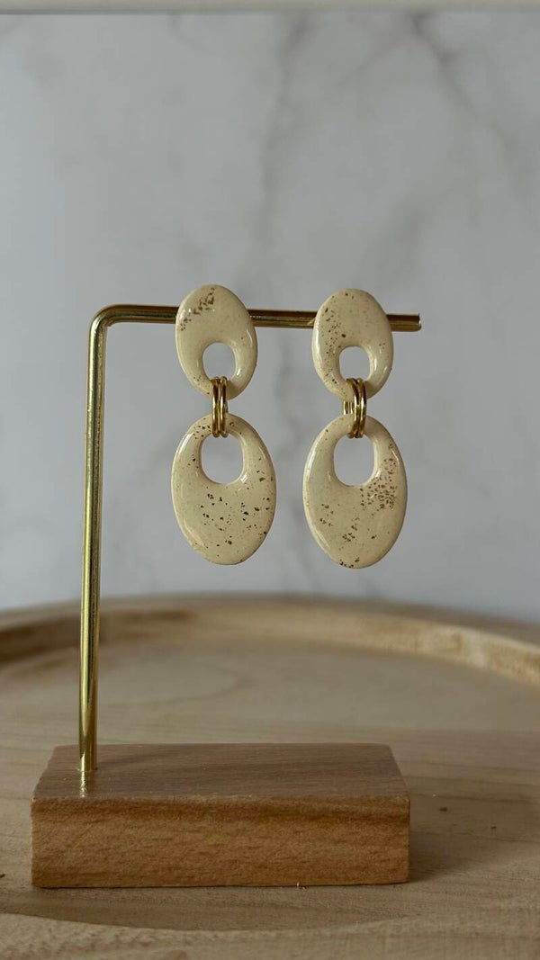 Beige/wit 10 in verkooppunt
