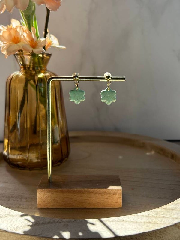 Mintgroen/goud shiny 9
