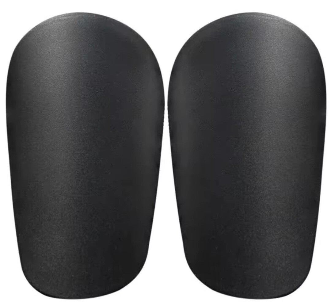 Mini shin pads plain black