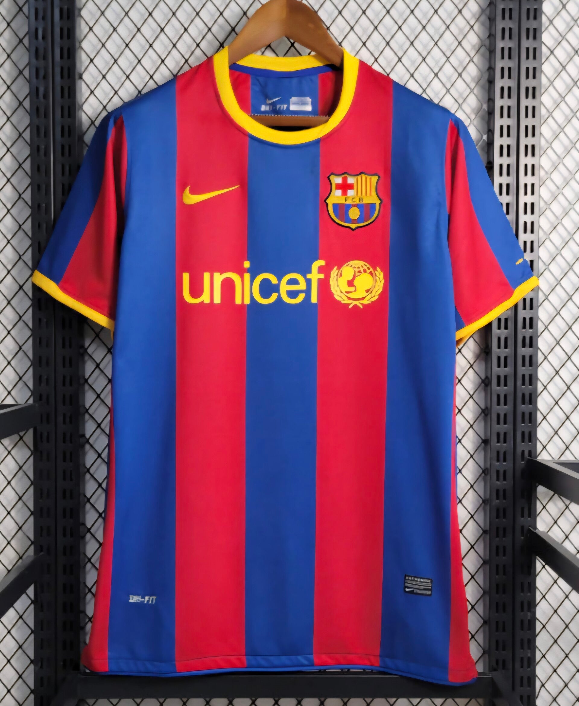 2010/2011 Retro Barcelona Home Football Shirt