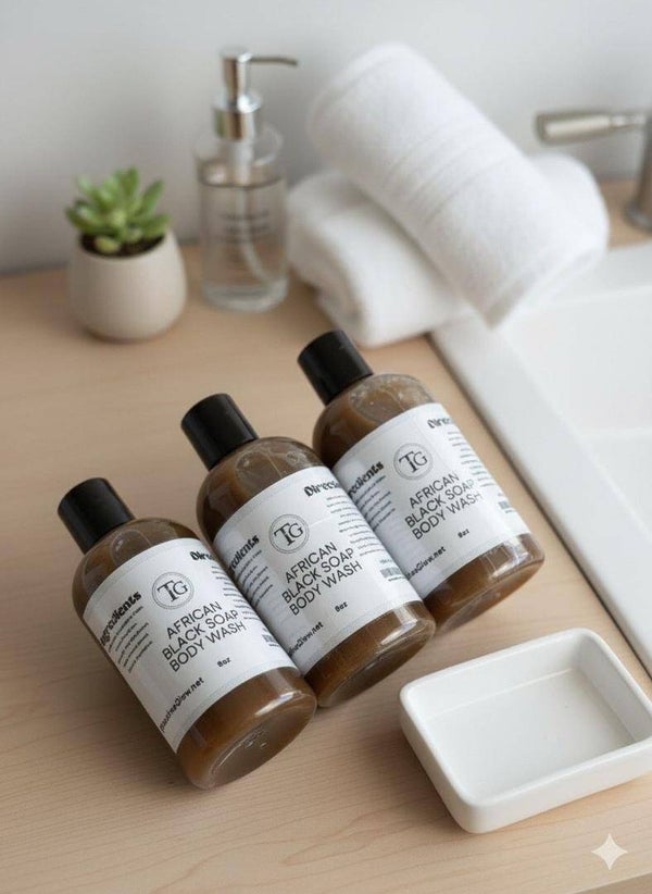 AFRICAN BLACK SOAP BODY WASH