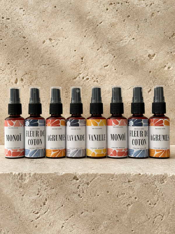 Tester vinaigre ménager parfumé