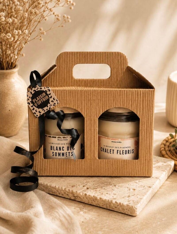 🕯️🕯️ Coffret Double Bougie