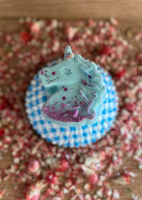 Fondant grand format licorne