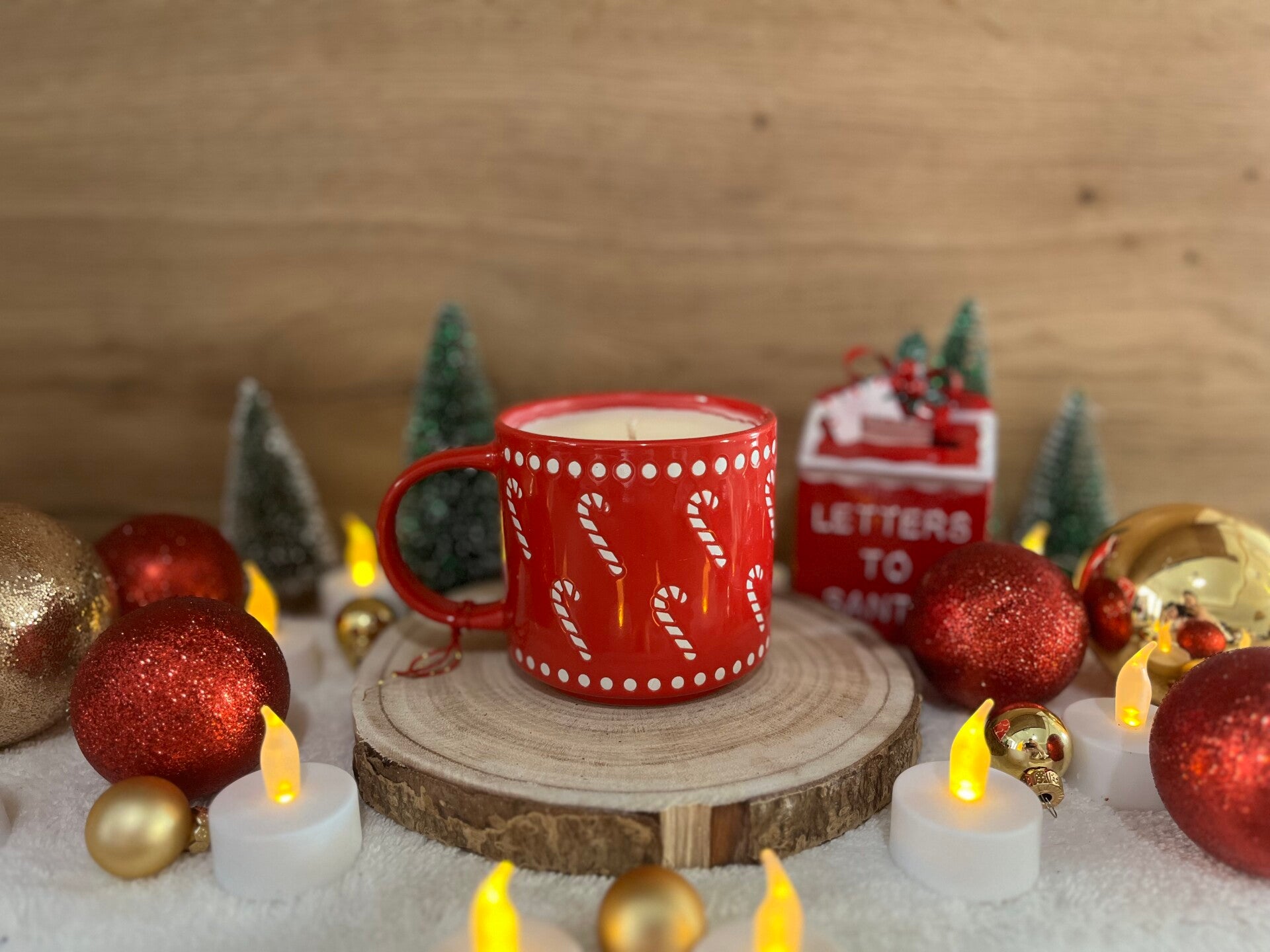 🎅🏼 Bougie de Noël sucre d’orge 🎅🏼