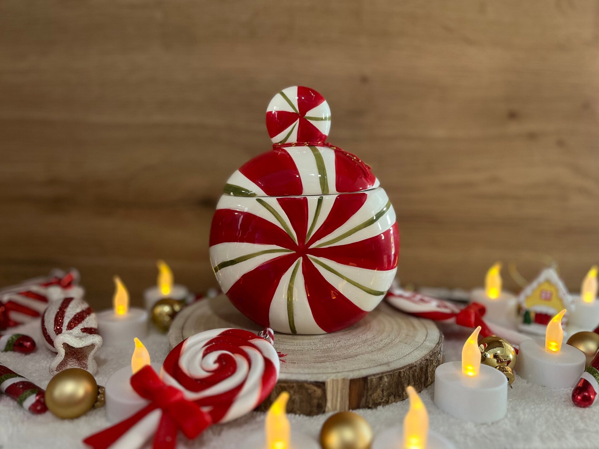 🍭Bougie sucre d’orge 🍭