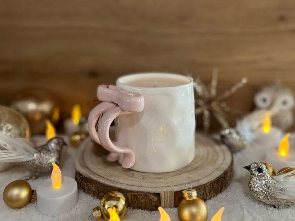 🎀 Bougie Noël Girly 🎀