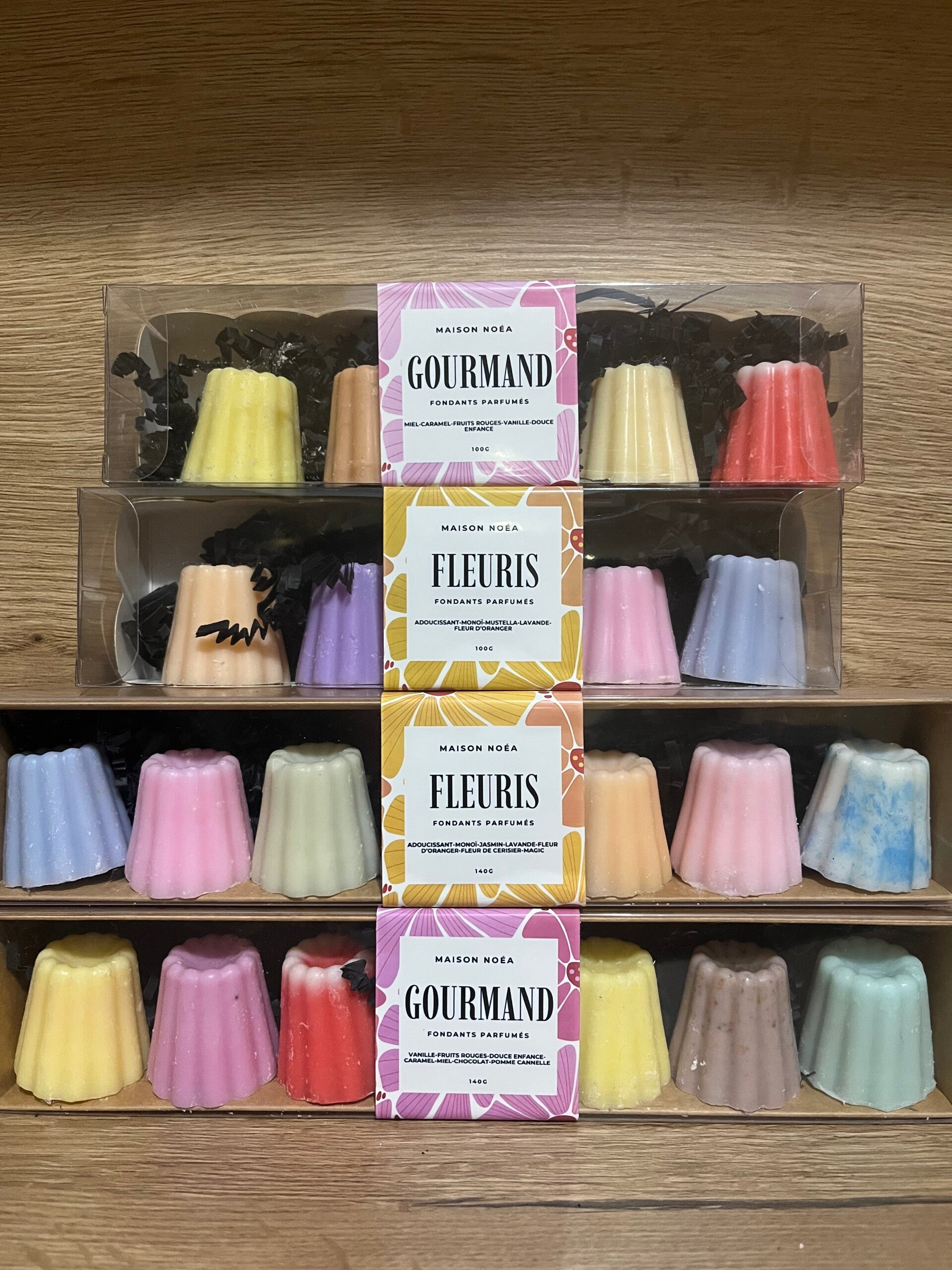 🍯 Coffret découverte – Fondants Gourmands (5 parfums)