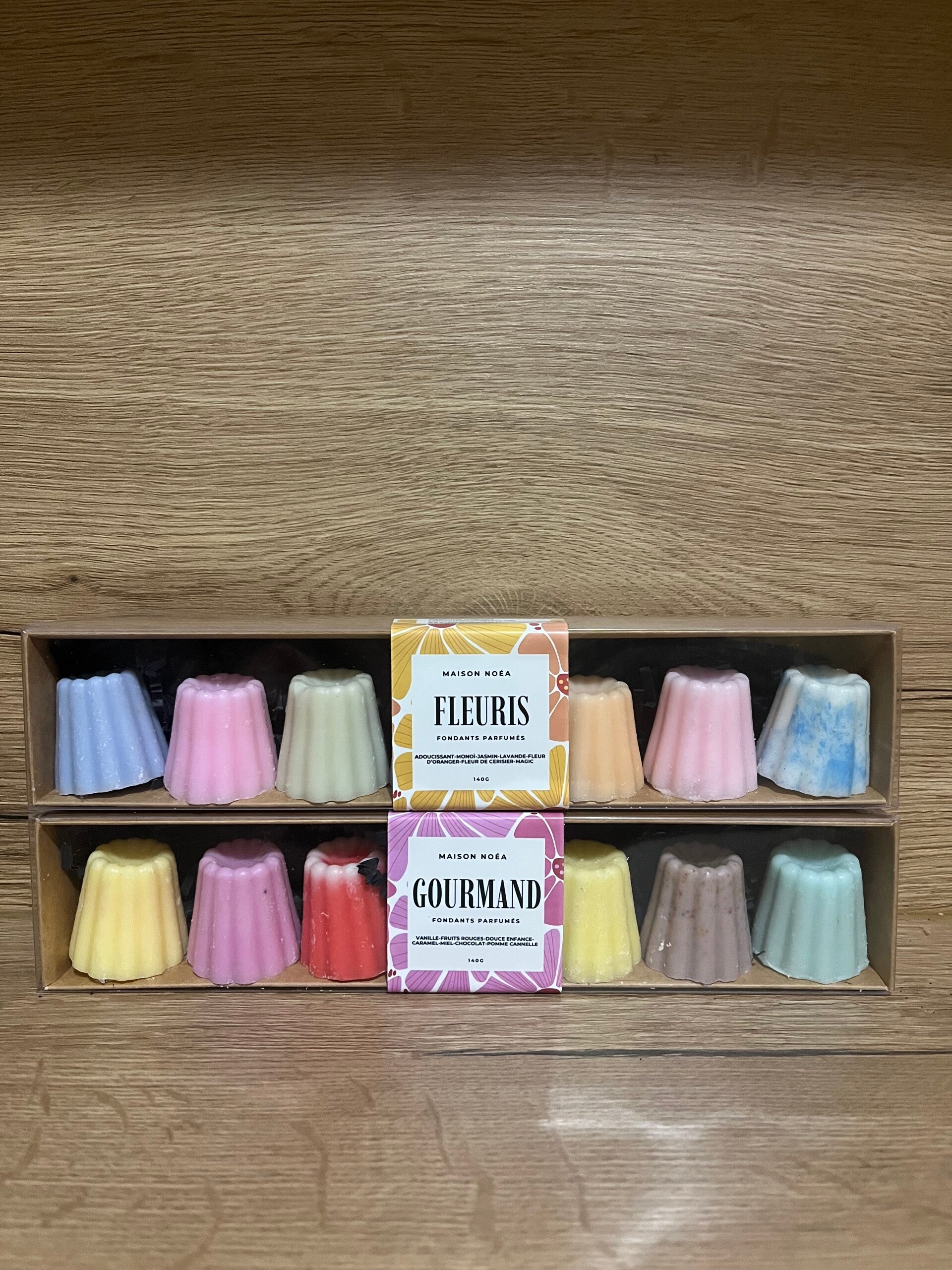 🌸 Coffret découverte – Fondants Gourmands   (7 parfums)