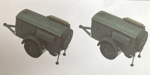ARTMASTER 80627  Kompressoranhänger 2 st.