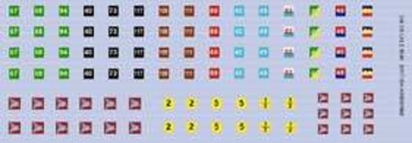 DM DECALS 8049 1st British Airborne Division 1:87