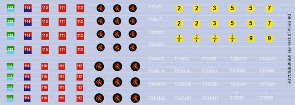 DM DECALS 8050 Prinses Irenebrigade 1944 1:87