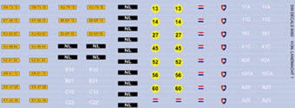 DM DECALS 8060 Koninklijke Landmacht 1 1:87