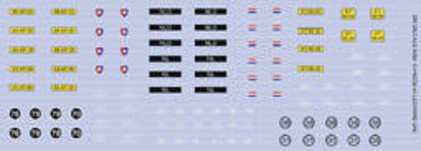 DM DECALS 8068 CV90/35 NL + Leopard 2 A6 1:87