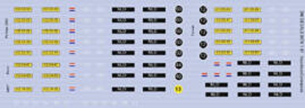 DM DECALS 8070 VuursteunCommando 1:87