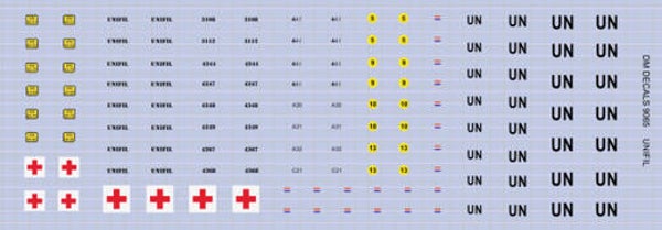 DM DECALS 9065 UNIFIL 1:160