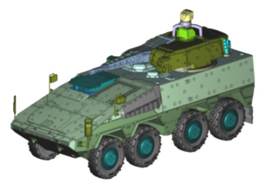 MINITANK 200061  Boxer RCT-30 (Schakal NL) 1:87 NIEUW
