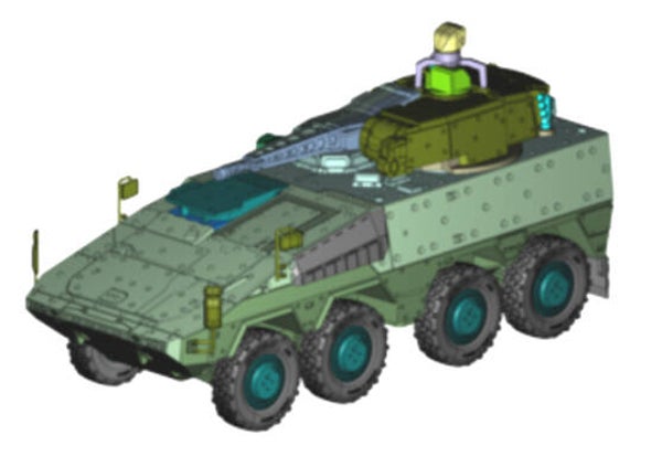 MINITANK 200061  Boxer RCT-30 (Schakal NL) 1:87 NIEUW