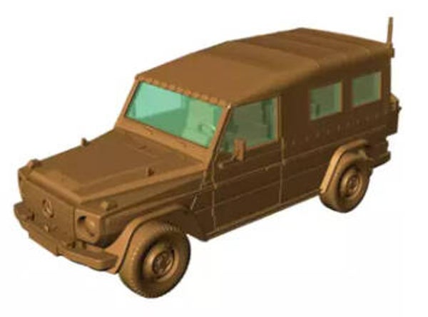 MINITANKS 200301 Mercedes G280 CDI (NL) 1:87