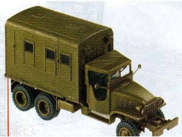 MINITANK 200721  GMC Mobile Workshop  1:87
