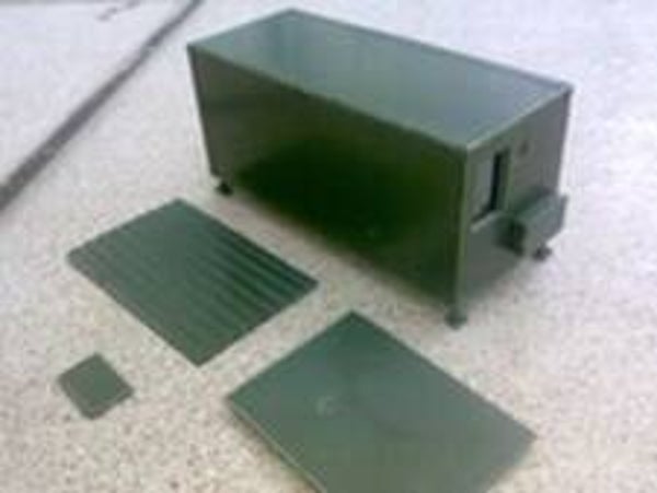 MINITANKS 400011 Wooncontainer 1:87