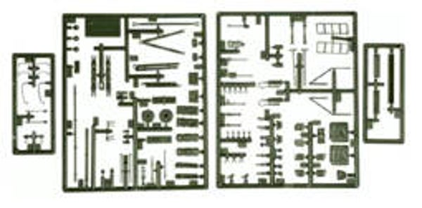 MINITANKS 400110  set toebehoren  1:87