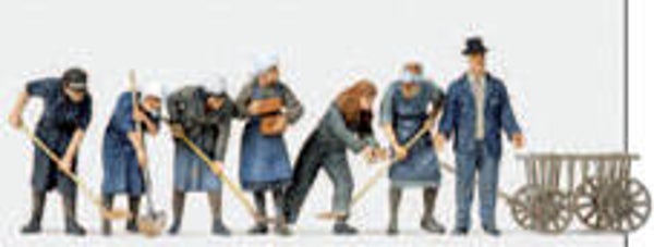 PREISER 16568 Vrouwen die puin ruimen 1:87