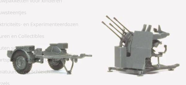 PREISER 16582  2cm Flakvierling met Sd.Anh.52