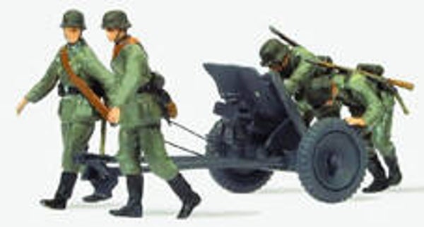 PREISER 16602  PaK L45 Stellungswechsel  1:87
