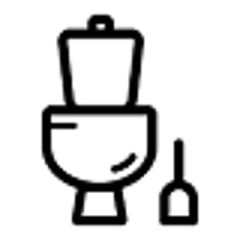 Verstopftes Toilette