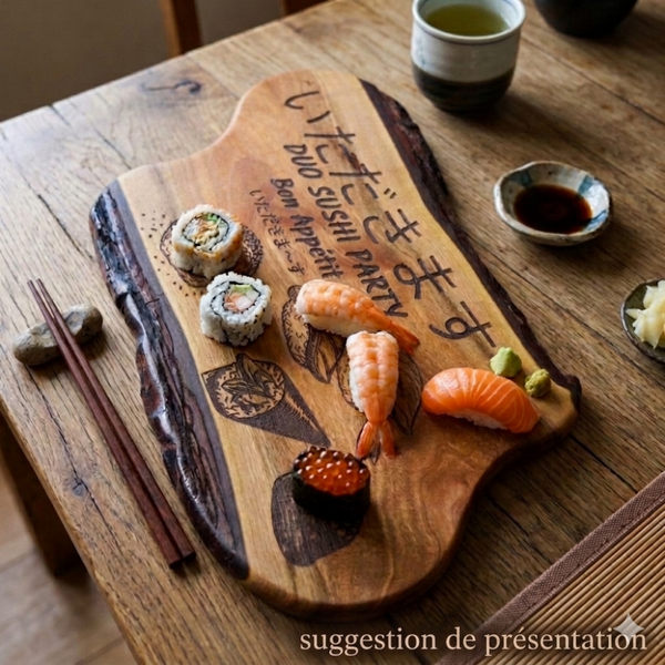 PLANCHE DUO SUSHI