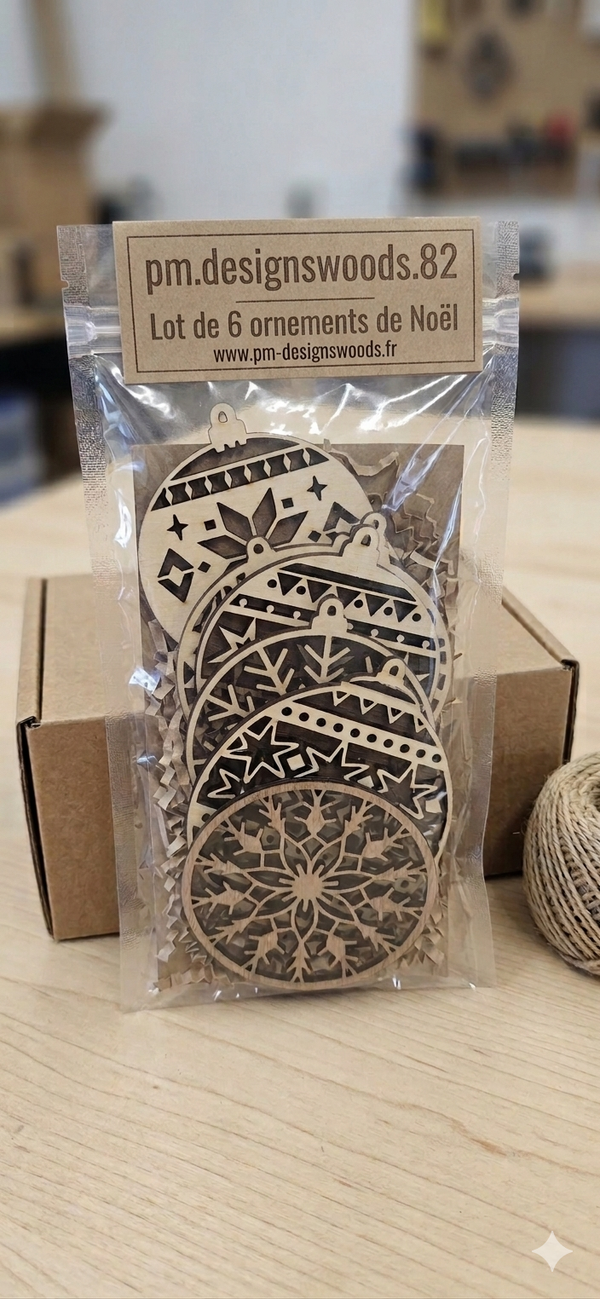 ORNEMENTS BOULES DE NOËL