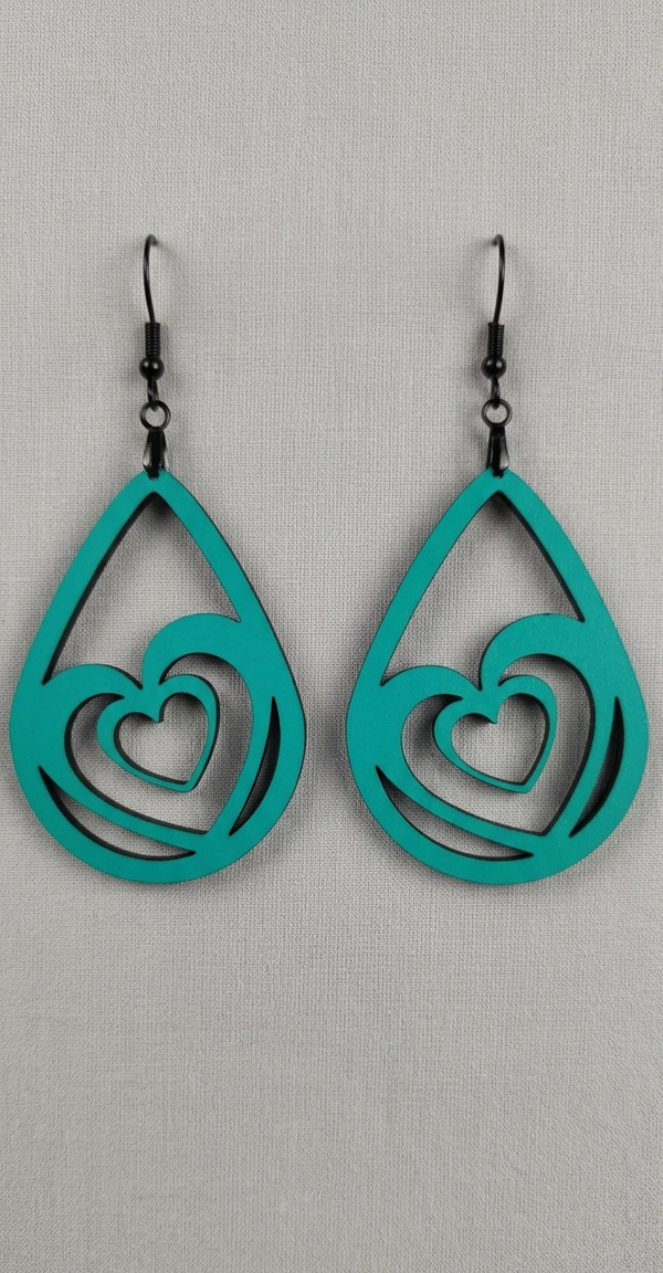 NOUVEAU, BOUCLES D'OREILLES