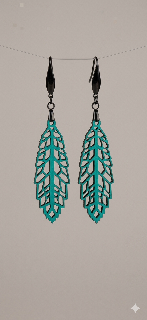 BOUCLES, FEUILLES.