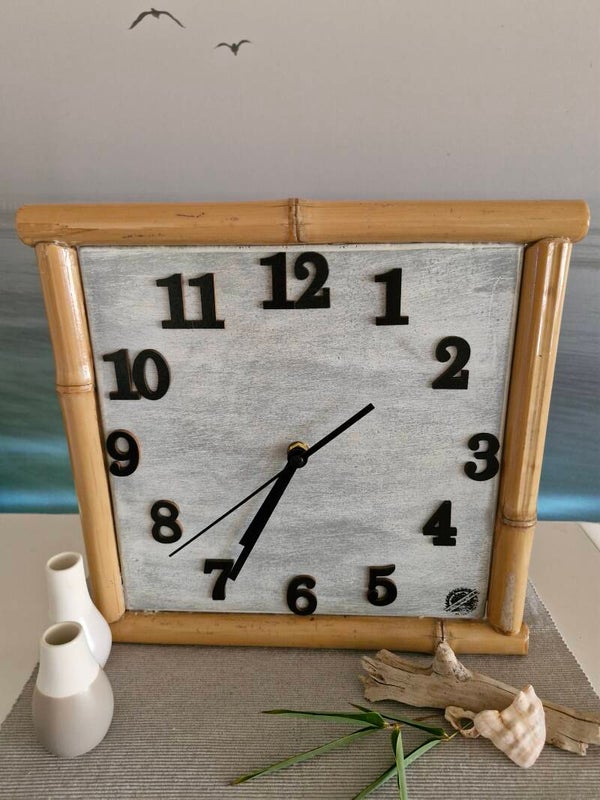 HORLOGE BAMBOU