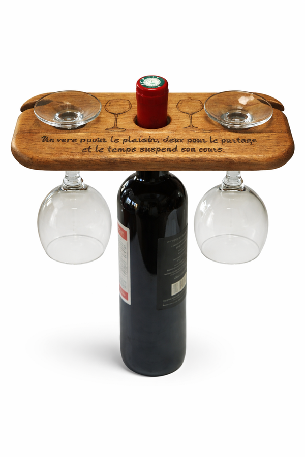 TABLETTE DUO PORTE-VERRES