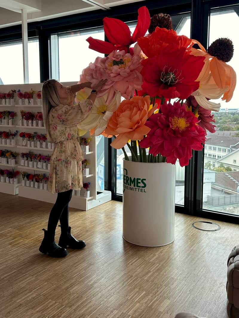 Blossom&amp;Bliss Riesenblumen München upside east