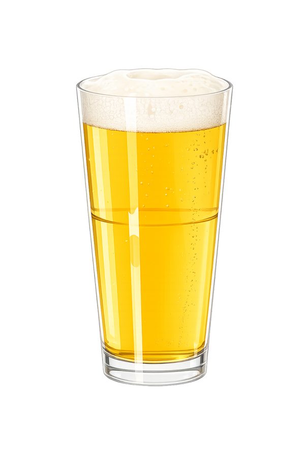 Vaasje Bierglas - 33 cl