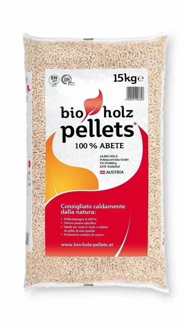 1 BANCALE HOLZ PELLET BIO PELLET Bancali da 72 sacchi BIO HOLZ PELLET