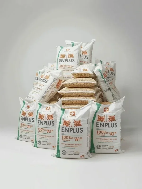 1 BANCALE da 70 SACCHI Pellet Swiss Flug ENplus A1 – 70 Sacchi da 15 kg – 100% Abete Puro