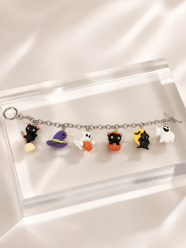 Halloween charm bracelet