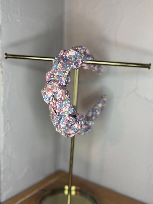 Haarreifen rosa Blumen