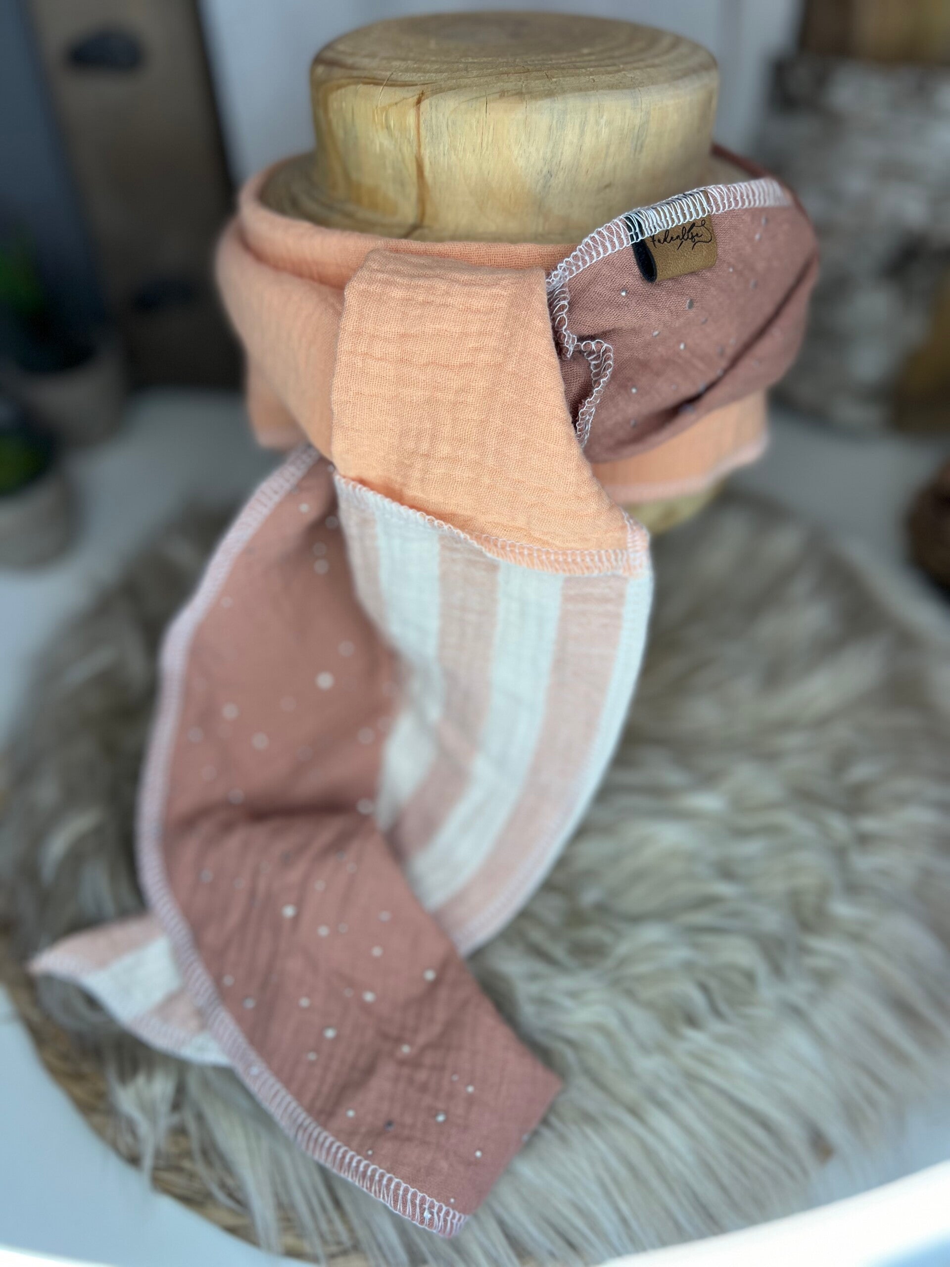 Bindebandl aus Musselin