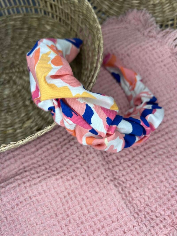 Haarreifen bunte Kleckse