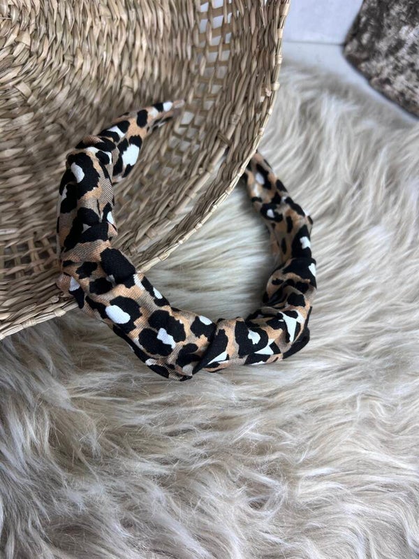 Haarreifen Leo braun