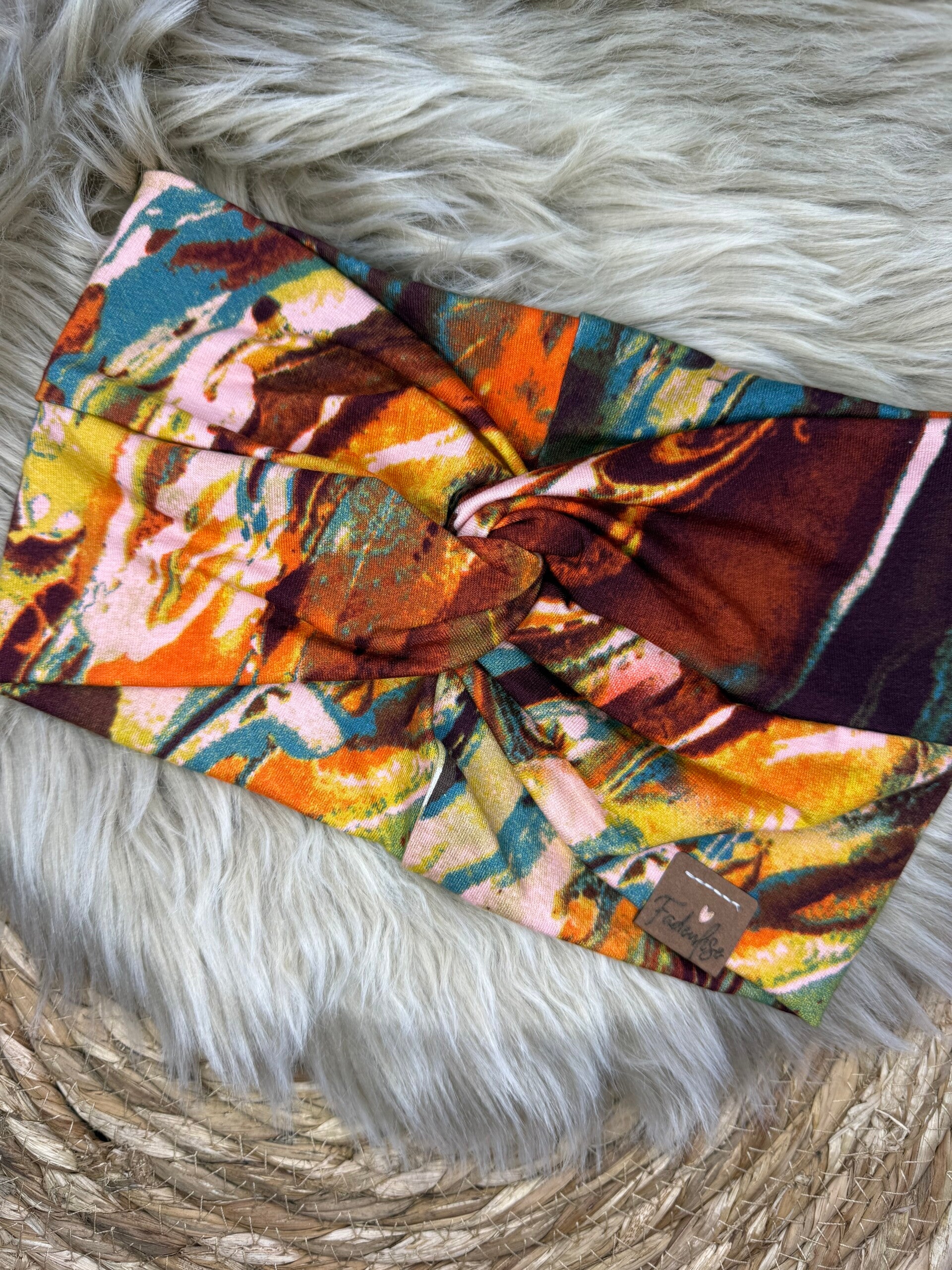 Harlekin Turbanhaarband Herbst