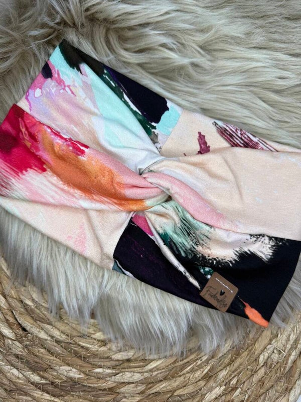 Harlekin Turbanhaarband Frühling